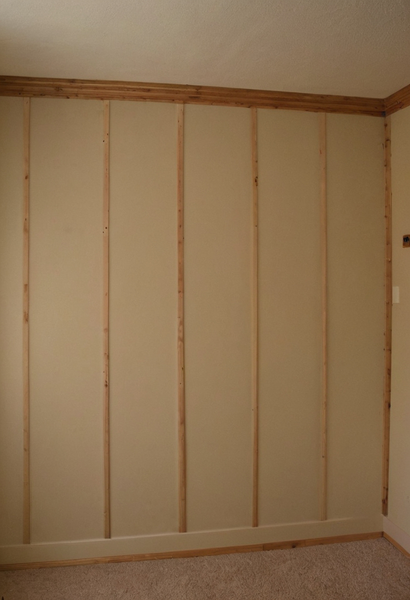 Practical visual for What exactly is included in this 14-foot board-and-batten accent wall estimate
